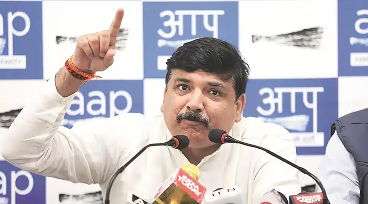 ED has arrested AAP MP Sanjay Singh