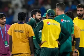 उसामा मीर बने विश्व कप के पहले कन्कशन