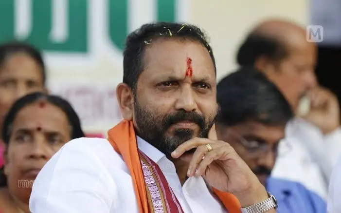 keral bhaajapa pramukh surendran manjeshvaram maamale mein jamaanat praapt karane ke baad dilachasp ghatanaen